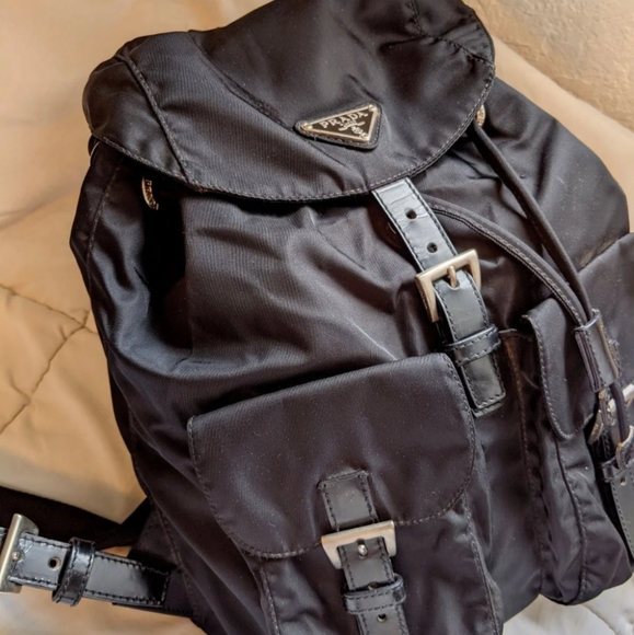 PRADA Black Nylon Backpack Medium - Picture 3 of 10